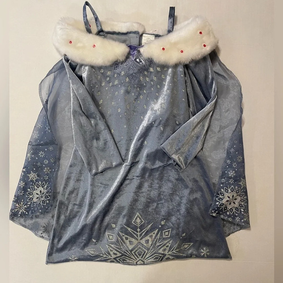 Disney Frozen II Is Elsa Singing Musical Gown Dress Halloween Girls 4-6X - Picture 5 of 5